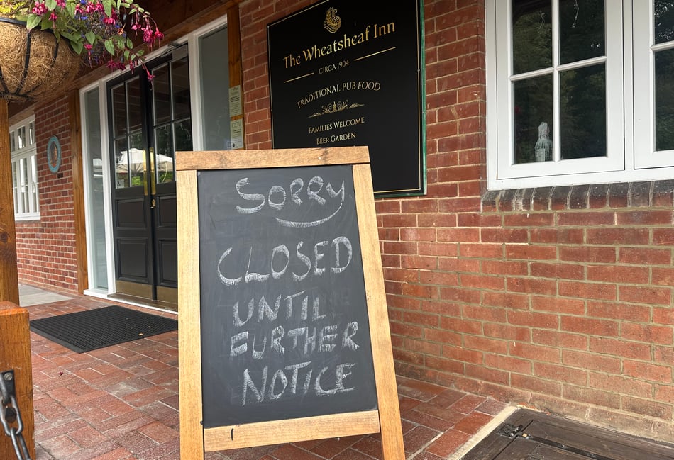 Wheatsheaf Inn's abrupt closure shocks