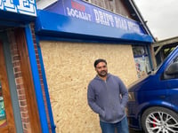 Whitehill store twice rammed as community rallies behind shopkeepers
