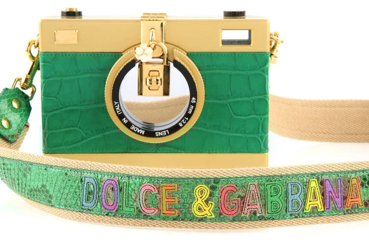 The Dolce & Gabbana Alta Moda
camera box bag.
