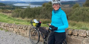 Cross-Britain cycle ride brings self-discovery for local author