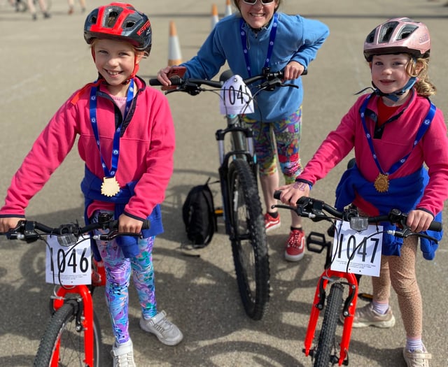 WATCH: Miles and smiles as hundreds take part in charity bike ride