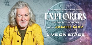 New territory for James May as debut Explorers tour comes to Woking