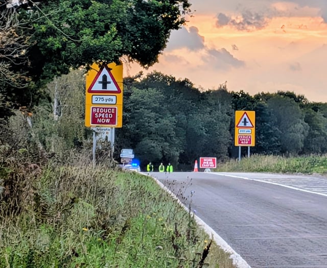 Police close A272/B2070 junction following serious accident