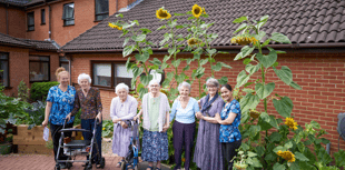 Green-fingered care home residents blossom in Haslemere