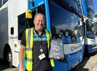 Bus driver hailed a hero after rescuing elderly woman on country road