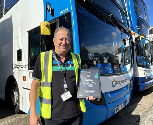 Bus driver hailed a hero after rescuing elderly woman on country road