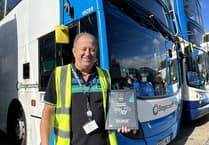 Bus driver hailed a hero after rescuing elderly woman on country road