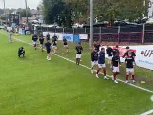 WATCH: Fans fired up for Farnham Town's FA Cup showdown