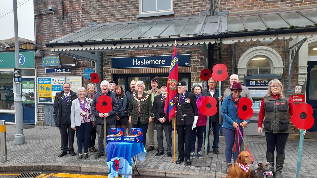 Haslemere rallies for record-breaking Poppy Appeal 2025 ...