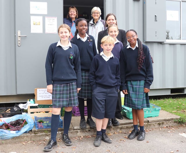 Highfield & Brookham donate to food bank