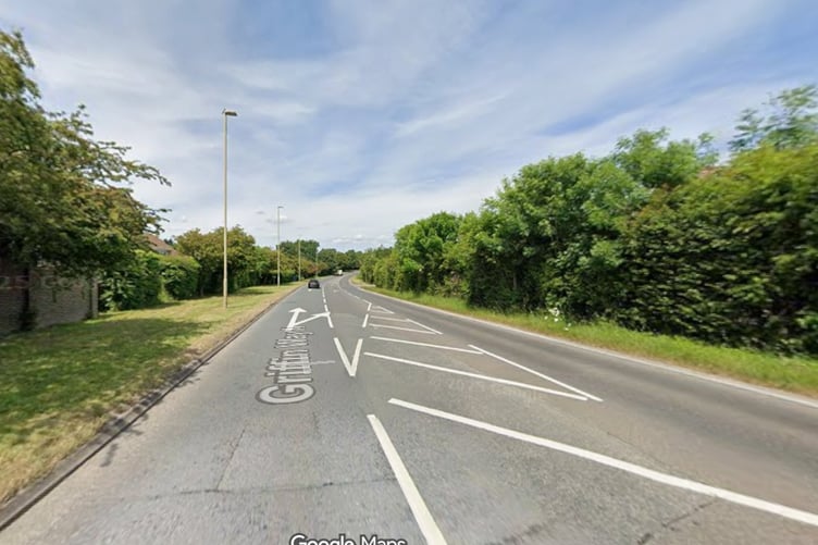 Griffin Way North in Hook.