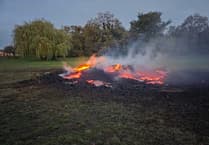 Ripley bonfire rises from the ashes after suspected arson attack