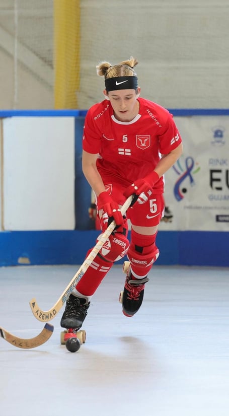 Farnham Roller Hockey Club's Lois Bradshaw is taking part in the Eurockey under-15 female tournament in Spain