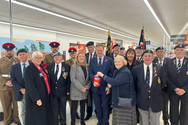 Villagers and veterans come together to launch the 2025 Poppy Appeal, honouring the service and sacrifice of the Armed Forces and supporting those who continue to serve