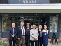 Heart of village: Fernhurst Hub celebrated by West Sussex High Sheriff