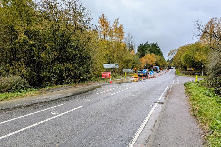 A325 Drainage Work Holt Pound