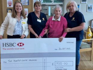 Hindhead woman raises £750 for Haslemere dementia centre
