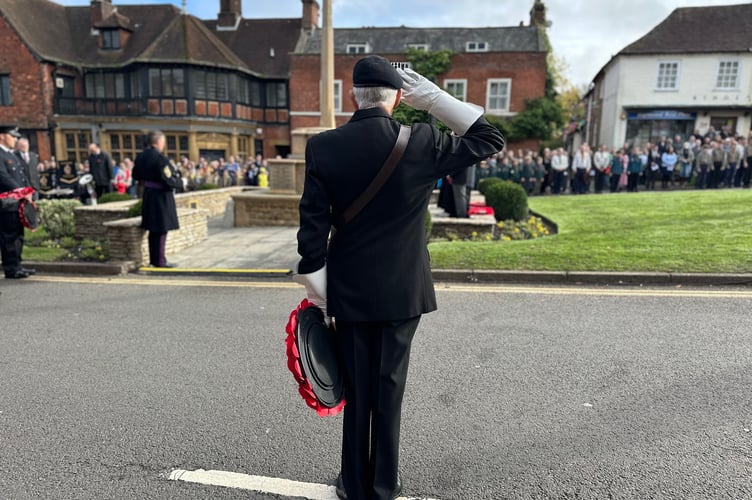 Haslemere comes together for this year’s Remembrance parade and service