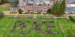 Students make their Peace on Remembrance Day