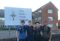 Marathon mates on the run from school