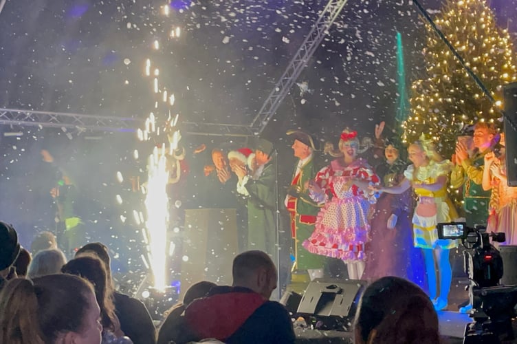 The Farnham Christmas lights switch-on 2025.