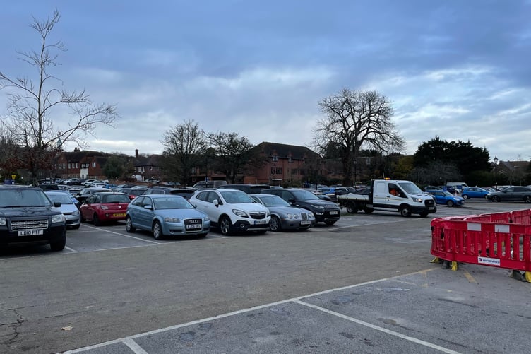 Central Car Park in Farnham.