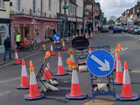 Christmas break ahead of three-month closure in Farnham town centre