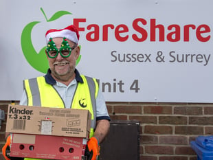 FareShare Sussex & Surrey predicts toughest winter with food appeal