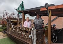 Let me off the hook pleads Horndean pensioner who built pirate ship in garden