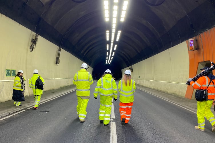 Hindhead Tunnel overnight walk