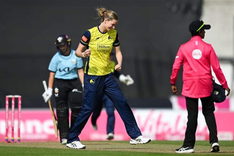 Lauren Bell enters the second year of her two-year central contract (Photo: Hampshire Cricket/Dave Vokes)