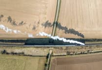 Drone is where the heart for Petersfield photographer as calendar reaches new heights