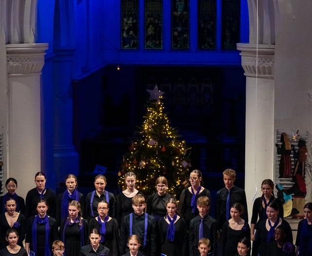Civic carol service brings festive cheer to town
