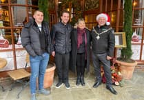 Italian restaurant tastes victory in Farnham's festive window contest