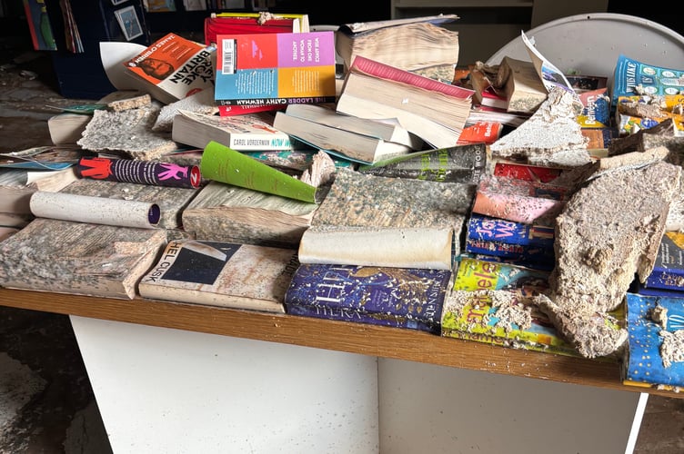 One Tree Books Fire Devastation PIC1