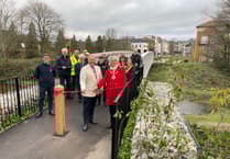 New pedestrian bridge opens at Brightwells Yard in Farnham