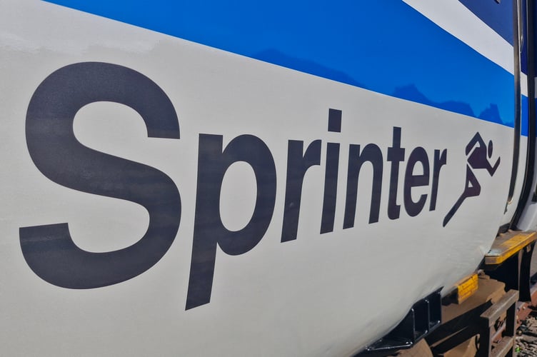 The Watercress Line's Class 150 Sprinter Unit.