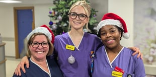 Thousands of Frimley Health staff on duty this Christmas Day