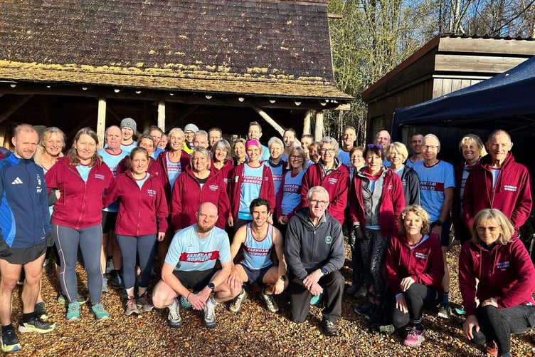 Farnham Runners out in force for the Alice Holt cross country