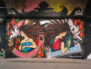 Street art in the UK: rise and impact