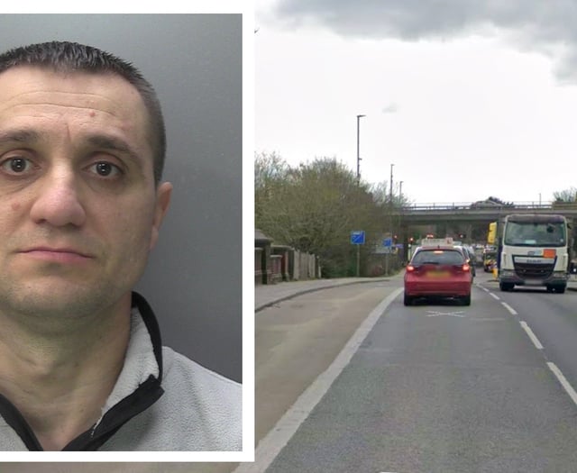 Surrey man who caused three-vehicle smash jailed for 20 months