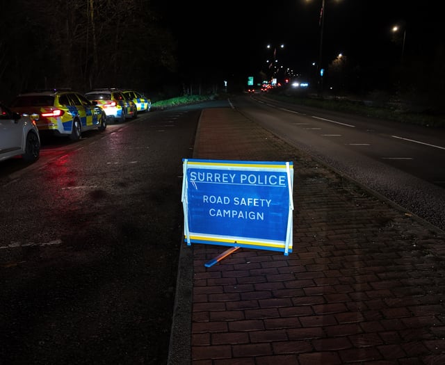 Record 369 arrests made during Surrey drink and drug driving crackdown