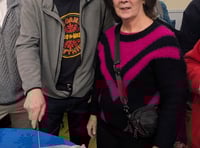 One final job as Liss says 'thank you' to legendary DIY pair