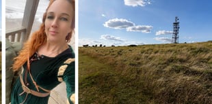 Fancy dressed fundraiser back on Butser for Brave youngsters