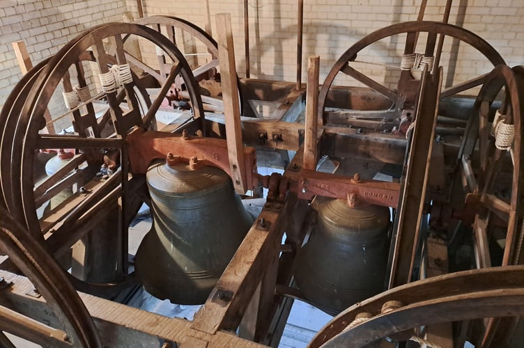 St Mary's Liss church tower bells
