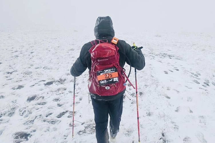 Ben Potts tackles the full Spine challenge