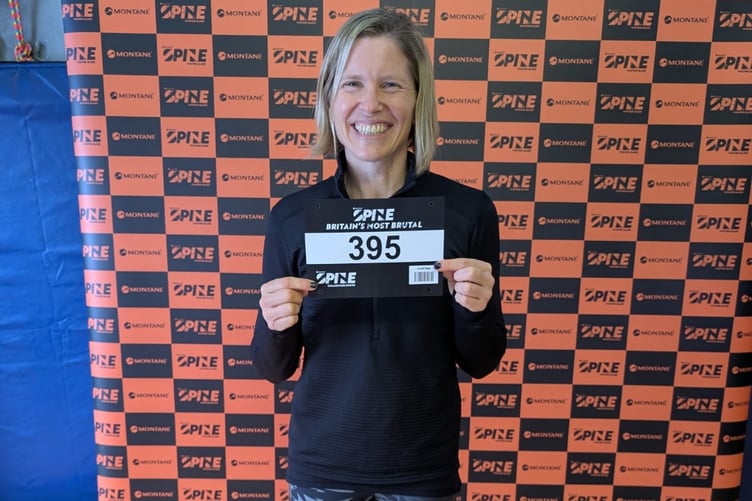 Sarah Page finished first female, and third overall, in the Challenger South