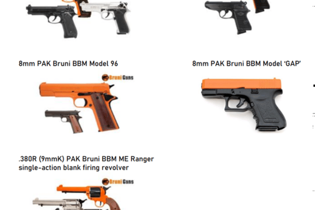 Police back amnesty for illegal blank-firing guns
