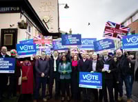 Kemi Badenoch meets parents and traders in Godalming