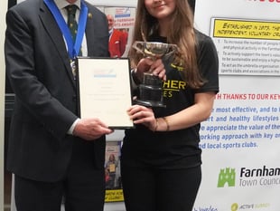 Winners announced at Farnham Sports Awards
